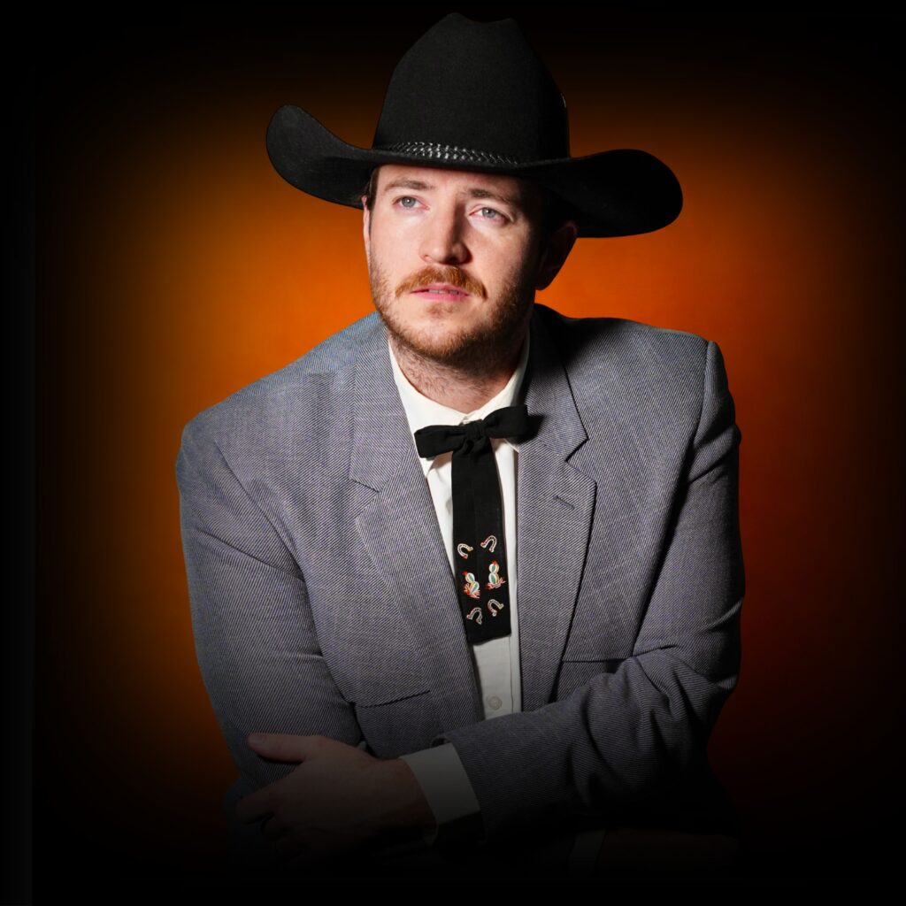 Professional portrait of Canadian singer-songwriter Austin T. O'Keefe, renowned for his authentic Nashville Sound and 1970s Countrypolitan style.